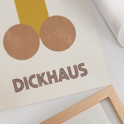 Poster Grafica in stile Bauhaus di Dickhaus