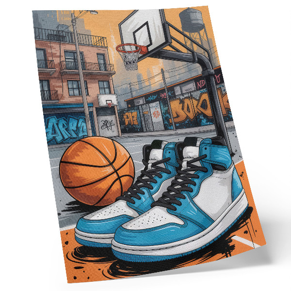 Stampa su tela Graffiti city playground stile moderno