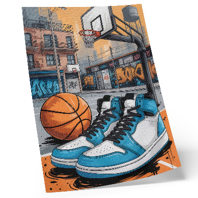 Stampa su tela Graffiti city playground stile moderno