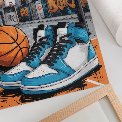 Stampa su tela Graffiti city playground stile moderno