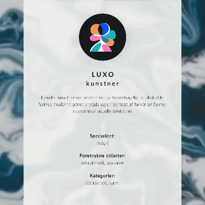 Poster con colori dinamici ricchi di emozione e movimento