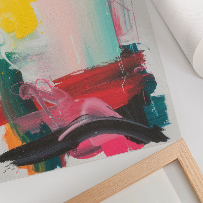 Poster Colori dinamici, ricchi di emozione e movimento.