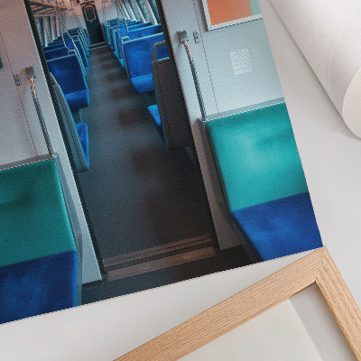 Poster Armonia geometrica nel design d'interni moderno