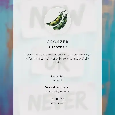 Poster con colori dinamici, testi ispiratori e atmosfera moderna