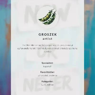 Poster con colori dinamici, testi ispiratori e atmosfera moderna
