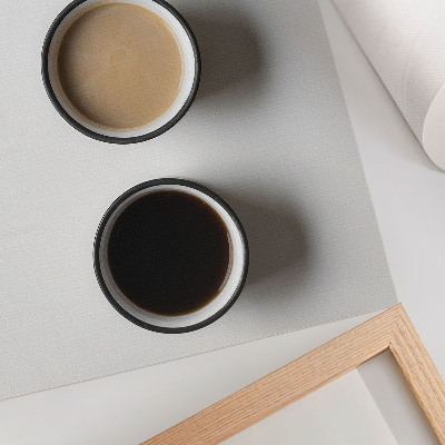 Poster Tre bevande diverse, disposizione minimalista