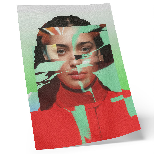 Poster Visione frammentata della modernità della pop art
