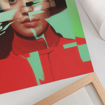 Poster Visione frammentata della modernità della pop art