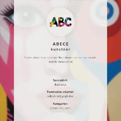 Foto su tela maschera da mostro nei colori verde e blu