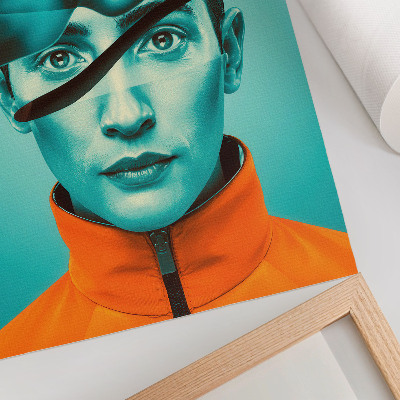 Foto su tela Colori contrastanti, surrealismo, forme dinamiche