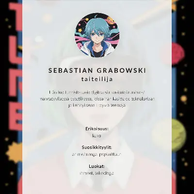 Poster personaggio moderno con occhiali per la realtà virtuale