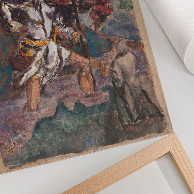 Poster Studio ispirato a Dürer: San Cristoforo II di Albrecht Dürer
