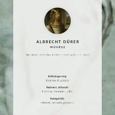 Foto su tela dodici profili umani in silhouette tratto dal disegno di Albrecht Dürer del 1794 circa