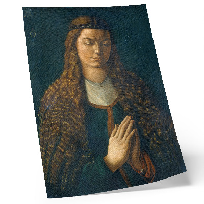 Poster Ritratto di giovane donna con i capelli sciolti, 1497, di Albrecht Dürer