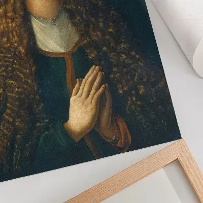 Poster Ritratto di giovane donna con i capelli sciolti di Albrecht Dürer, 1497