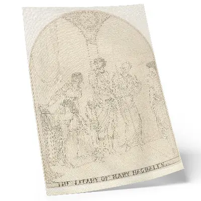 Litanie di Maria Maddalena di Aubrey Vincent Beardsley stampa su tela