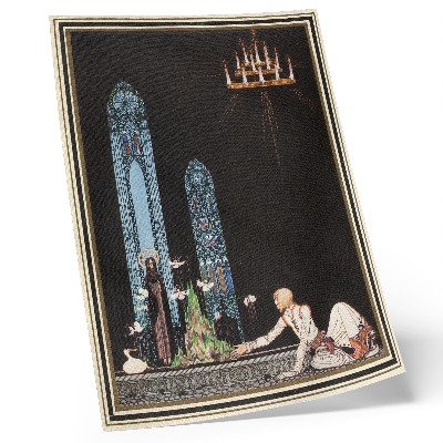 Foto su tela Illustrazione di Kay Nielsen per il libro 