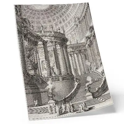 Tempio Antico di Giovanni Battista Piranesi stampa su tela