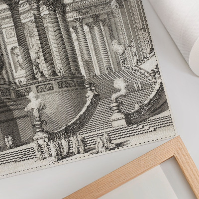 Foto su tela Tempio Antico – Giovanni Battista Piranesi