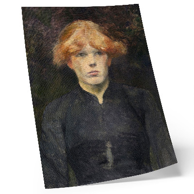 Stampa su tela Carmen (circa 1884), dipinto ad alta risoluzione di Henri de Toulouse-Lautrec