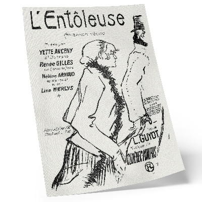 Poster Povero camminatore di strada! (1893) incisione di Henri de Toulouse-Lautrec