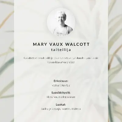 Poster ananas selvatico (Tillandsia fasciculata) del 1921 di Mary Vaux Walcott