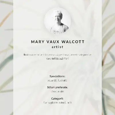 Poster ananas selvatico (Tillandsia fasciculata) del 1921 di Mary Vaux Walcott
