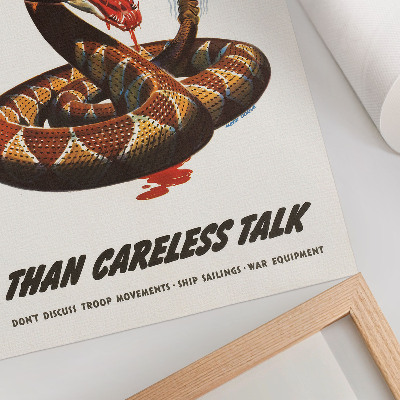 Poster Manifesto del serpente (1944) di Albert Dorne