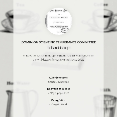 Stampa su tela Stimolanti sicuri secondo il Comitato scientifico per l'assorbimento di Dominion