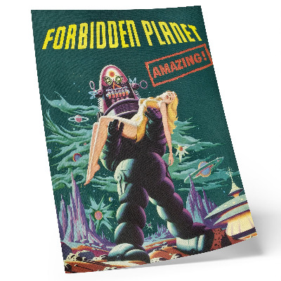Poster Il pianeta proibito con Robby il robot (1956)