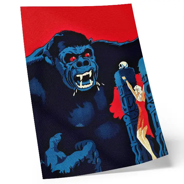Locandina del film King Kong poster originale del 1933