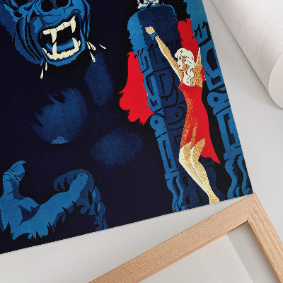 Poster Locandina del film danese King Kong (1933)