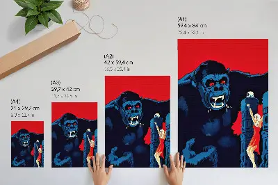 Locandina del film King Kong poster originale del 1933