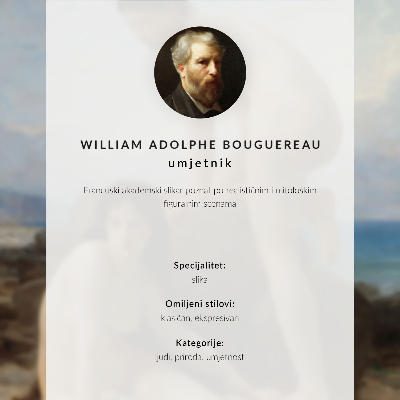 Poster Donne che fanno il bagno di William Adolphe Bouguereau