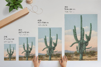 Poster Grande cactus (circa 1928) di un artista anonimo