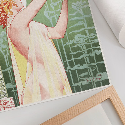 Poster Privat Livemont (1896) cromolitografia di Absinthe Robette