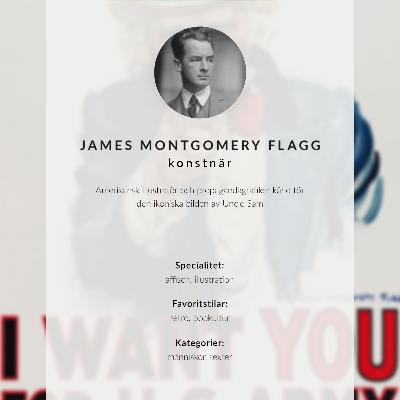 Poster Manifesto di ricerca per soldati americani, una litografia estetica di James Montgomery Flagg