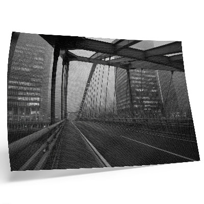 Poster City Bridge, edifici maestosi, eleganza austera
