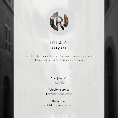 Poster Canale, architettura delicata, cielo suggestivo