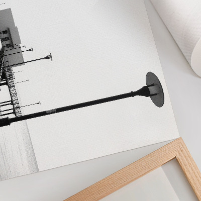 Poster Ponte minimalista, architettura rettilinea