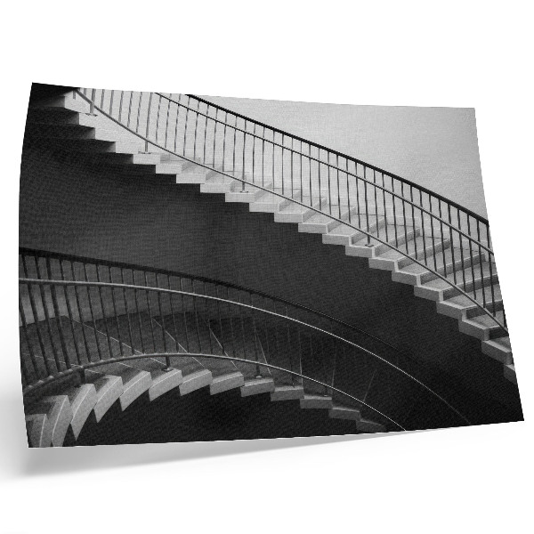 Poster murale di alta qualità Eleganza in bianco e nero, forme moderne