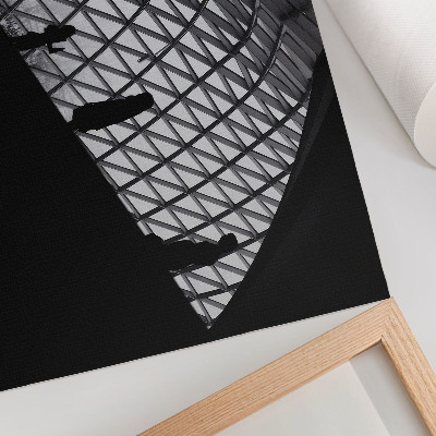 Poster murale di alta qualità Contrasto della silhouette del tetto moderno