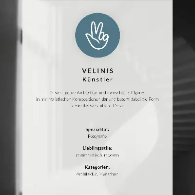 Poster silhouette minimalista con ombre intense per spazi moderni