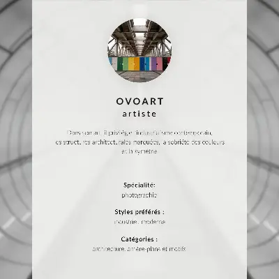 Poster fontane e architettura con illuminazione moderna