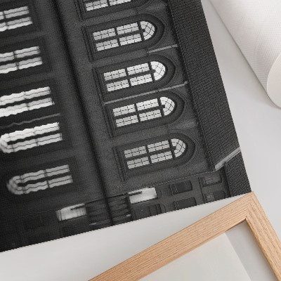 Poster Simmetria, riflessione, eleganza architettonica, armonia