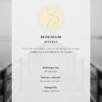 Poster figura solitaria su un molo nella nebbia