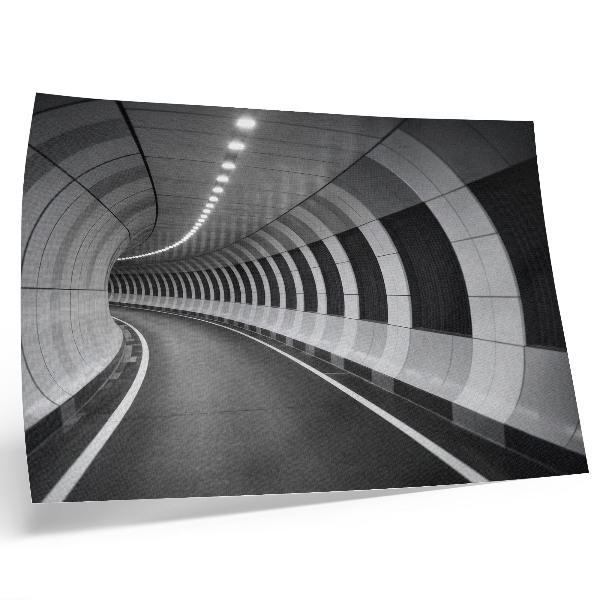 Stampa su tela moderna Tunnel spaziale geometrico moderno