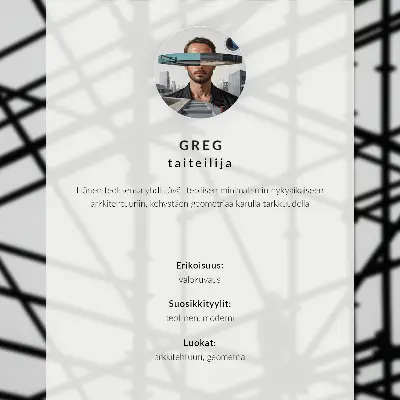 Stampa su tela moderna con design a tunnel spaziale geometrico
