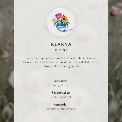 Poster dai colori saturi Composizione moderna con dalie rosa e foglie verdi.