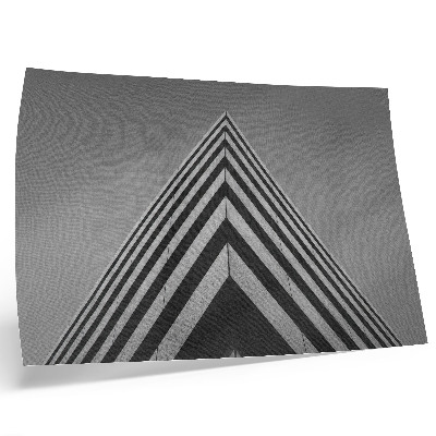 Poster dai colori saturi Simmetria, linee, monocromia, composizione dinamica